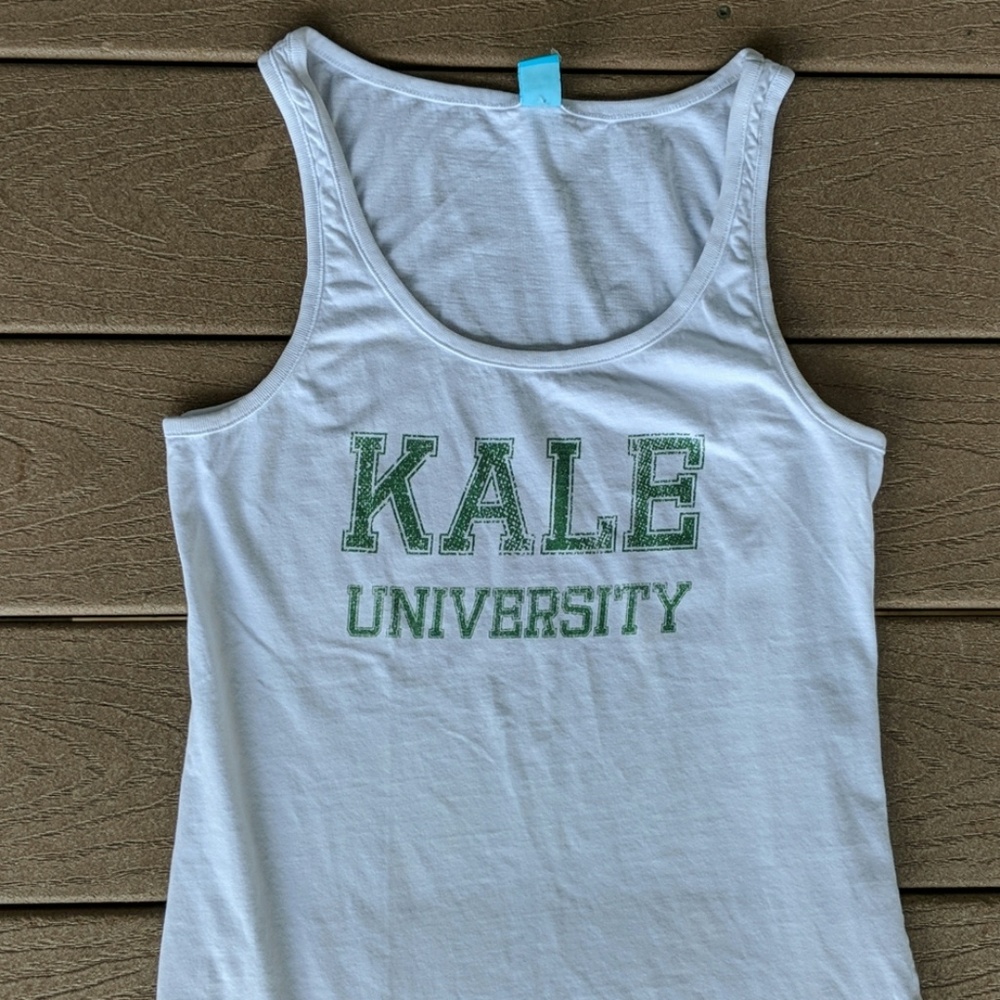 Kale University Fun T Shirt